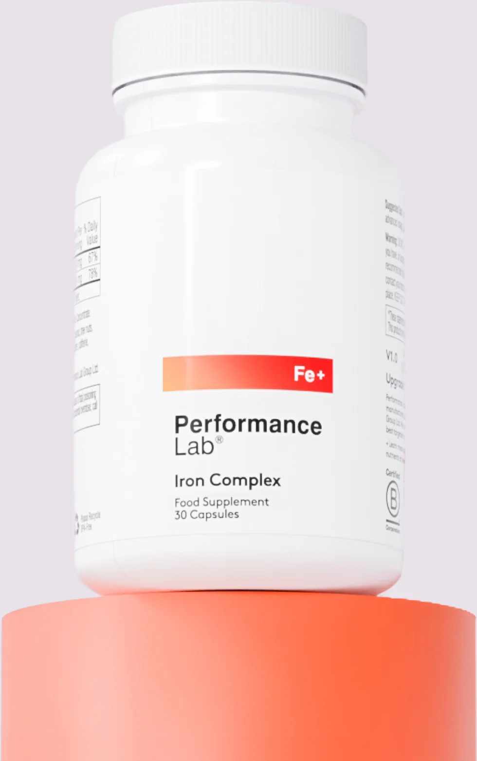 image of Performance Lab® UK Iron Complex bottle